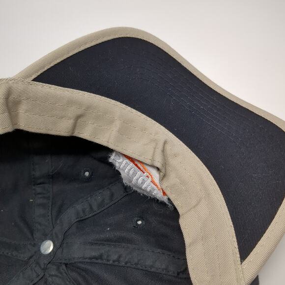 Budget Slideback Baseball Cap Black One Size Adjustable Embroidered Toppers - Picture 8 of 9